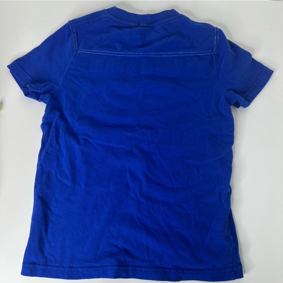Abercrombie  kids blue 92 football t shirt size L - Picture 8 of 10